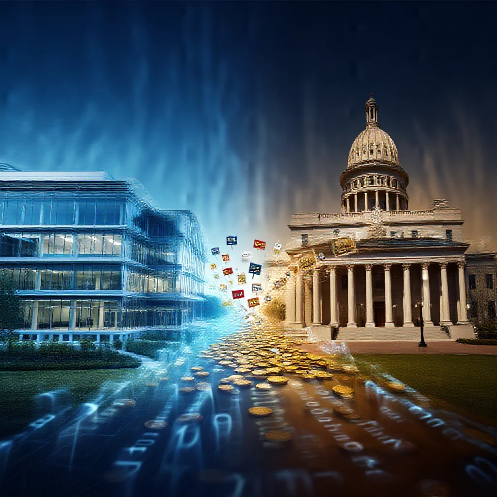 From Lobbying to Ballots: How Silicon Valley''s AI Election Spending Signals